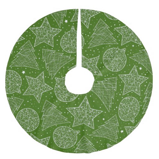 green and white christmas pattern tree skirt zazzle green and white christmas pattern tree skirt zazzle
