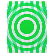 green_and_white_interlocking_concentric_circles personalized flyer