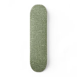 GREEN AND WHITE PATTERN Skateboard