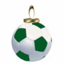 Green and White Soccer Ba...