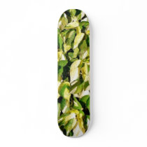 Green And Yellow Leaves skateboards by lifesphere Green And Yellow Leaves skateboards