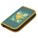 Green and Yellow Sea Shells Folio Planner