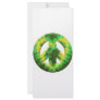 Green and Yellow Tie Dye Custom Rack Cards