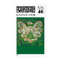 Green Angel Stamp