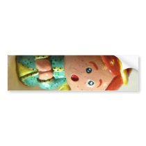 Green Angel V Bumper Stickers