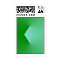 Green angle postage by plurals Green angle postage