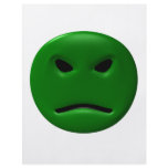 Green Angy Smiley flyers