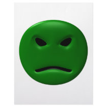 Green Angy Smiley letterhead