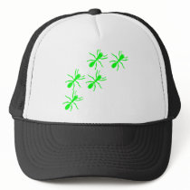 green ant trail mesh hats