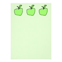 Green Apple. Announcements