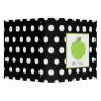 Green Apple / Black with White Polka Dots Binders