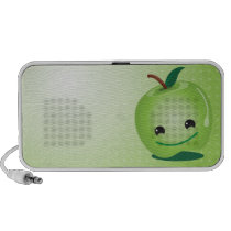 Green apple cute speakers speakers