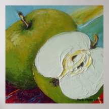 Green Apple Fine Art Poster