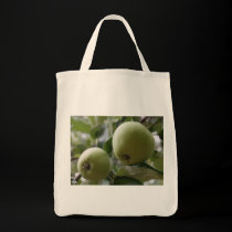 Green Apple Grocery Tote bags
