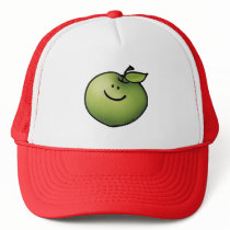 Green apple hats by jsoh Green apple hats