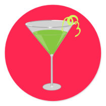 Green Apple Martini stickers