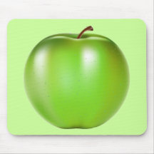 GREEN APPLE MOUSE PAD