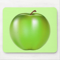 GREEN APPLE MOUSE PAD