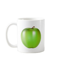 GREEN APPLE COFFEE MUG