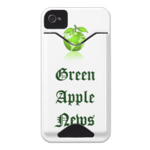 Green Apple phone Iphone 4 Id Cases