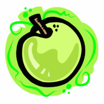 Green Apple Cut Outs