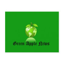 Green Apple postcard