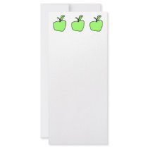 Green Apple. Custom Rack Card