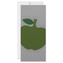 green apple rack cards