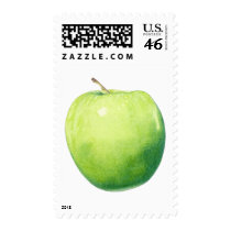 Green Apple Stamp
