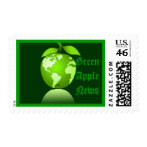 Green Apple Stamp