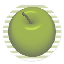 Green Apple Stickers