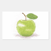 green apple stickers
