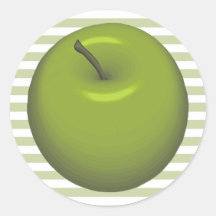 Green Apple Stickers