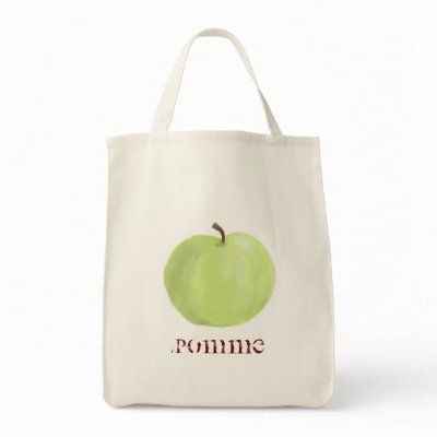Vegetable Green Bags on Green Apple Tote Bag From Zazzle Com
