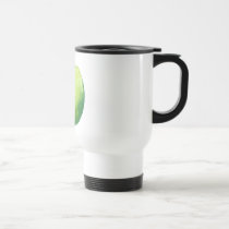 Green Apple Travel Mug by floatinglemons Green Apple Travel Mug