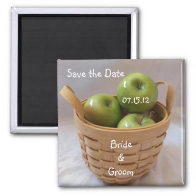 Whether your theme is a simple country wedding a green apple themed wedding
