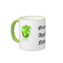 Green Appple News Coffee Mugs