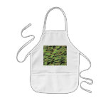 Green Army Camouflage Textured Aprons