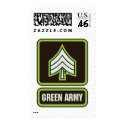 Green Army Postage postage by evilcloneempire Green Army Postage postage