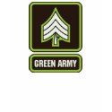 Green Army T-Shirt by evilcloneempire Green Army T-Shirt