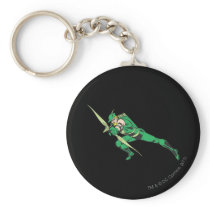 Green Arrow Crouches Keychains