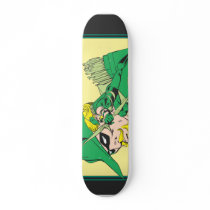 Green Arrow Head Shot Skate Board