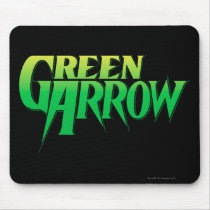 Green Arrow Logo 3 Mousepad