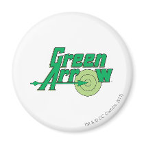 Green Arrow Logo Refrigerator Magnets