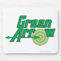 Green Arrow Logo Mouse Pad