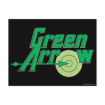 Green Arrow Logo Postcards
