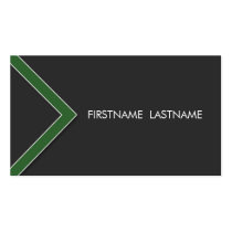 Green Arrow Personal Networking Business Cards