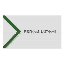Green Arrow Personal Networking Business Cards