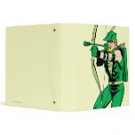 Green Arrow Shooting Arrow Binder