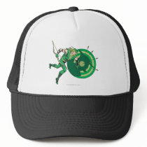 Green Arrow with Target 2 Trucker Hat